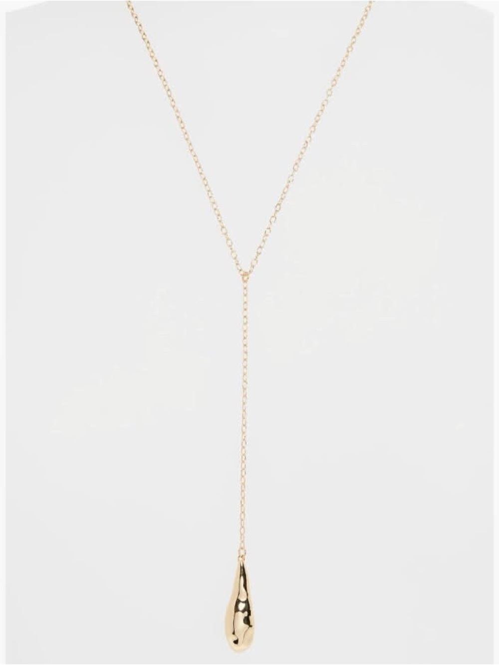 NWOT Teardrop Y-Drop Pendant Necklace
NORDSTROM RACK Gold